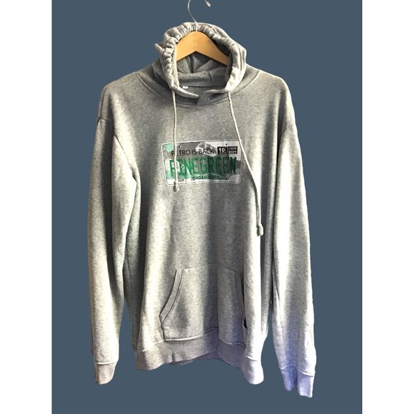 MEN PULLOVER HOODIE LONG SLEEVE FRONT KANGAROO POCKET SWEATSHIRT SIZE MEDIUM - Picture 1 of 8